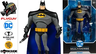 McFarlane Toys DC Comics Multiverse Animated Batman 7 Inch Toy Action Figure Review | By FLYGUY