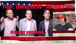 Tonę (Helpless - Hamilton - Polish version) Studio Accantus - REACTION