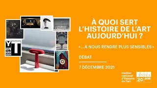 En débat l A quoi sert l'histoire de l'art ? ... à nous rendre plus sensibles