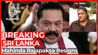 Breaking news - Sri Lanka PM Mahinda Rajapaksa offers to resign as crisis worsens