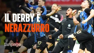 L'Inter batte il Milan 3-2: l'analisi del derby della madonnina, risolutivo Vecino