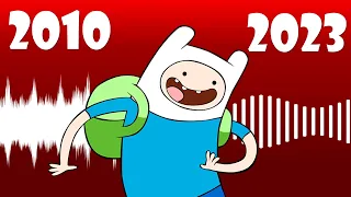 Why doesn't Finn's voice sound like it used to? (Adventure Time)