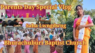 Parents Day Special 💐 Vlog 2024 || Bhurachuburi Baptist Church || @bijutanarzari8124