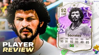 BEST PLAYER I'VE USED! 92 FUT BIRTHDAY SOCRATES REVIEW