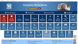 Free Math Course and Worksheet Websites