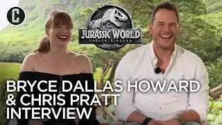 Chris Pratt & Bryce Dallas Howard on Why They Love the Jurassic World: Fallen Kingdom Ending