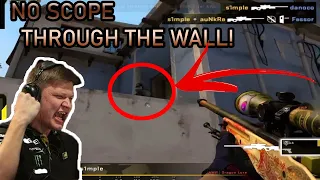 S1MPLE INCREDIBLE NO SCOPE WITH AWP!!, IEM KATOWICE 2021! AND MORE!! - TWITCH CLIPS CSGO #21