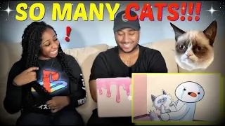 TheOdd1sOut "Our Cats" REACTION!!!