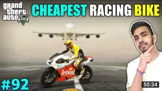 Techno Gamerz GTA V part 92 uploaded | cheapest racing bike in los Santos