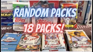 Random Packs from 2021-23 Topps Baseball Card Pack Opening!