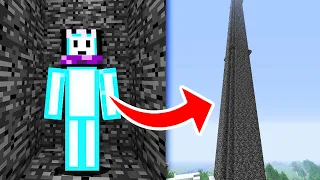 BISAKAH KAMU KELUAR DARI MENARA MINECRAFT SUPER TINGGI INI?!