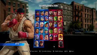 Marvel vs Capcom Infinite: All colors including DLC fighters