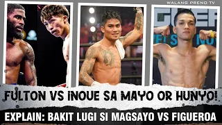 EXPLAIN: Bakit Lugi si Mark Magsayo vs Brandon Figueroa | Fulton vs Inoue