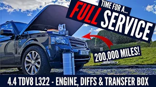 I did a 200,000 MILE SERVICE on the CHEAPEST 4.4 TDV8 Range Rover L322