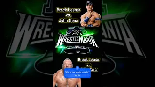 Brock Lesnar vs. John Cena (2024) #youtubeshorts #wwesmackdown #wweraw  #wwe @WWE  #brocklesnar