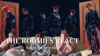 THE NEW SIX (TNX) (티엔엑스; 더뉴식스)  X The Roomies React | 'Fuego' MV Reaction ₊˚⊹♡