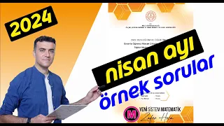 LGS Nisan 2024 Matematik MEB Örnek Sorular ve Çözümleri