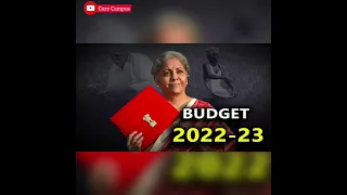 Budget 2022 | Nirmala Sitharaman presents Union Budget 2022 #shorts #budget2022 #unionbudget2022 #gk