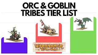 Warhammer the Old World Orc & Goblin Tribes Unit Tier List - Bad to Best Units