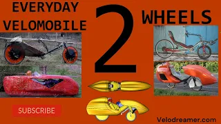 English video. Two wheels. Recumbents & Streamliners. Theory & practice