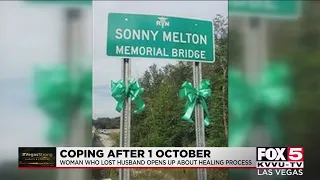 Widow, town honor victim of 1 October