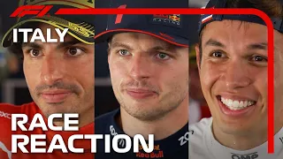 Driver Reactions After the Race | 2023 Italian Grand Prix