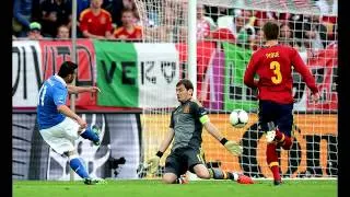Spain vs Italy - All Goals Full Highlights Euro 2012 Final 1/7/2012