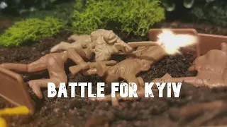 WW2 army men stop motion ep. 2 | Battle for Kyiv toy soldiers