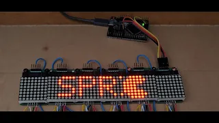 8x8 LED Displays with MAX7219 and Arduino (#144)