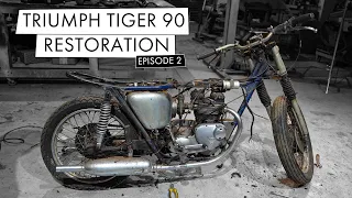 Triumph Tiger 90 Restoration | Episode Two