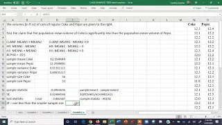 t test Two Sample Assuming Unequal Variances