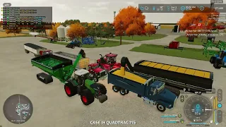 Starting corn harvest | Frankenmuth 4x | EP 43 | FS22 | Timelapse | Seasons