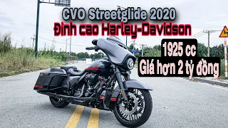 Giá xe moto CVO Streetglide 2020 lướt - Đỉnh cao Harley-Davidson - giá mua mới hơn 2 tỷ đồng