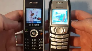 Incoming call & Outgoing call at the Same Time Nokia 6610i + Samsung SGH-X140