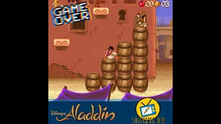 DISNEY'S ALADDIN | SNES | GAME OVER | FLIXBOLT