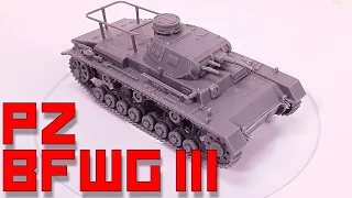 First to Fight Panzer BFWG III Ausf. D1 [1:72]