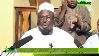 Sheikh Aminu Ibrahim Daurawa (1435/2014 Tafsirin Ramadan 16)