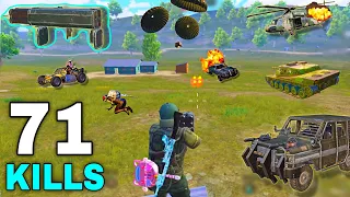 OMG!😱 71 Kills Best Gameplay with M202+Tank in PAYLOAD 3.0 | Destroy Tanks🔥 PUBG MOBILE | #7