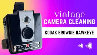 Vintage Camera Cleaning | Kodak Brownie Hawkeye