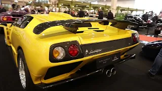 Insane Lamborghini Diablo V12 supercar line-up (SE30, GT, SV, SE30 Jota) [Techno Classica 2024]