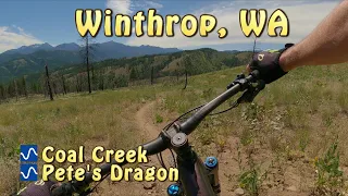 Best Mountain Biking in Winthrop, WA - Coal Creek and Pete's Dragon