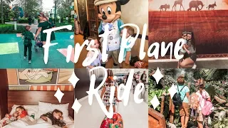 Disney World (Part 1) - Kids First Time on a Plane! | Charlotte Kingston