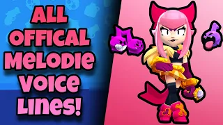 Melodie Voice Lines | Brawl Stars