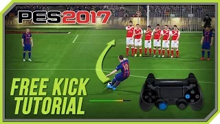 PES 2017 - Free Kick Tutorial 🖐⚽🎮🇵🇹🇧🇷