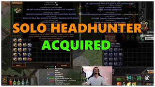 [PoE] Stream Highlights #506 - Solo Headhunter acquired