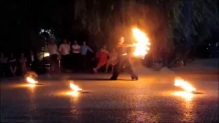 Театр Огня Sansara - "Саламандра" (электронная) FIRE SHOW MOLDOVA