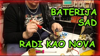 Kako popraviti bateriju na elektricnom alatu