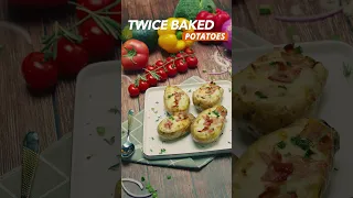 👨‍🍳 Weekly Quick Air-Fryer Recipe --- Twice Baked Potatoes👨‍🍳