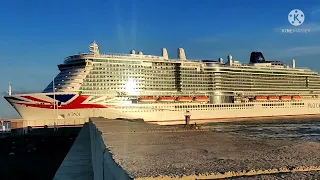 Big ship in Spanish Island (Lanzarote)