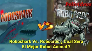 Roboshark Vs. Robocroc | Pelivideos Oficial